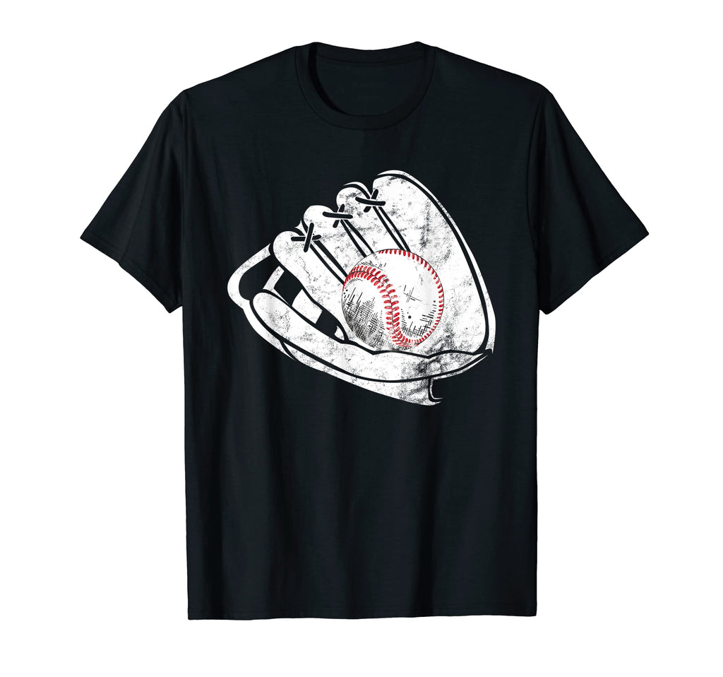Baseball Glove Funny Mom Dad Daddy T-Shirt - Trendy Graphic for Adults - T-Shirt, Sweatshirt, Hoodie