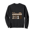 Year 2018 Gift Birthday Mom Dad Sweatshirt - Aesthetic Graphic Men Women - T-Shirt, Sweatshirt, Hoodie