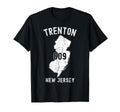 Trenton New Jersey Nj 609 Athletic T-Shirt - Graphic Print Men Women - T-Shirt, Sweatshirt, Hoodie