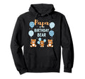 Birthday Bear Daddy Papa Birthday Hoodie - Aesthetic Graphic Men Women - T-Shirt, Sweatshirt, Hoodie