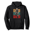 Bicycle Dad Cycling Cyclist Daddy Hoodie - Unique Graphic Men Women - T-Shirt, Sweatshirt, Hoodie