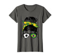 Brazilian Soccer Mom Mothers Day Brazil T-Shirt - Graphic Print Men Women - T-Shirt, Sweatshirt, Hoodie