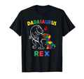 Dadasaurus Autism Awareness Fathers Day T-Shirt - Minimalist Print Unisex - T-Shirt, Sweatshirt, Hoodie