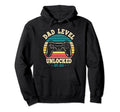 Dad Level Unlocked Est 2023 New Daddy I Hoodie - Trendy Graphic for Adults - T-Shirt, Sweatshirt, Hoodie