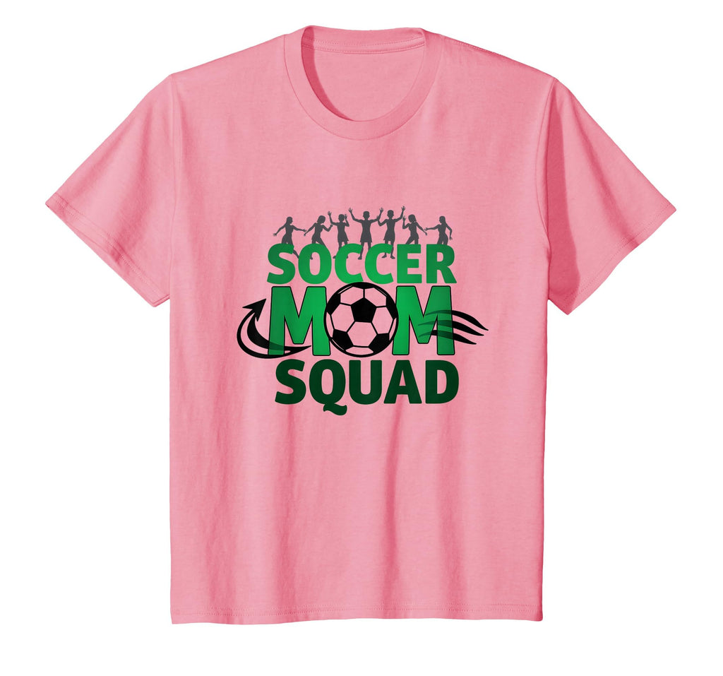 Soccer Moms Squad Team Spirit Soccer T-Shirt - Graphic Print for Adults - T-Shirt, Sweatshirt, Hoodie
