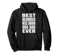 Best Bearded Weed Smokin Dog Dad Ever Hoodie - Trendy Graphic Men Women - T-Shirt, Sweatshirt, Hoodie