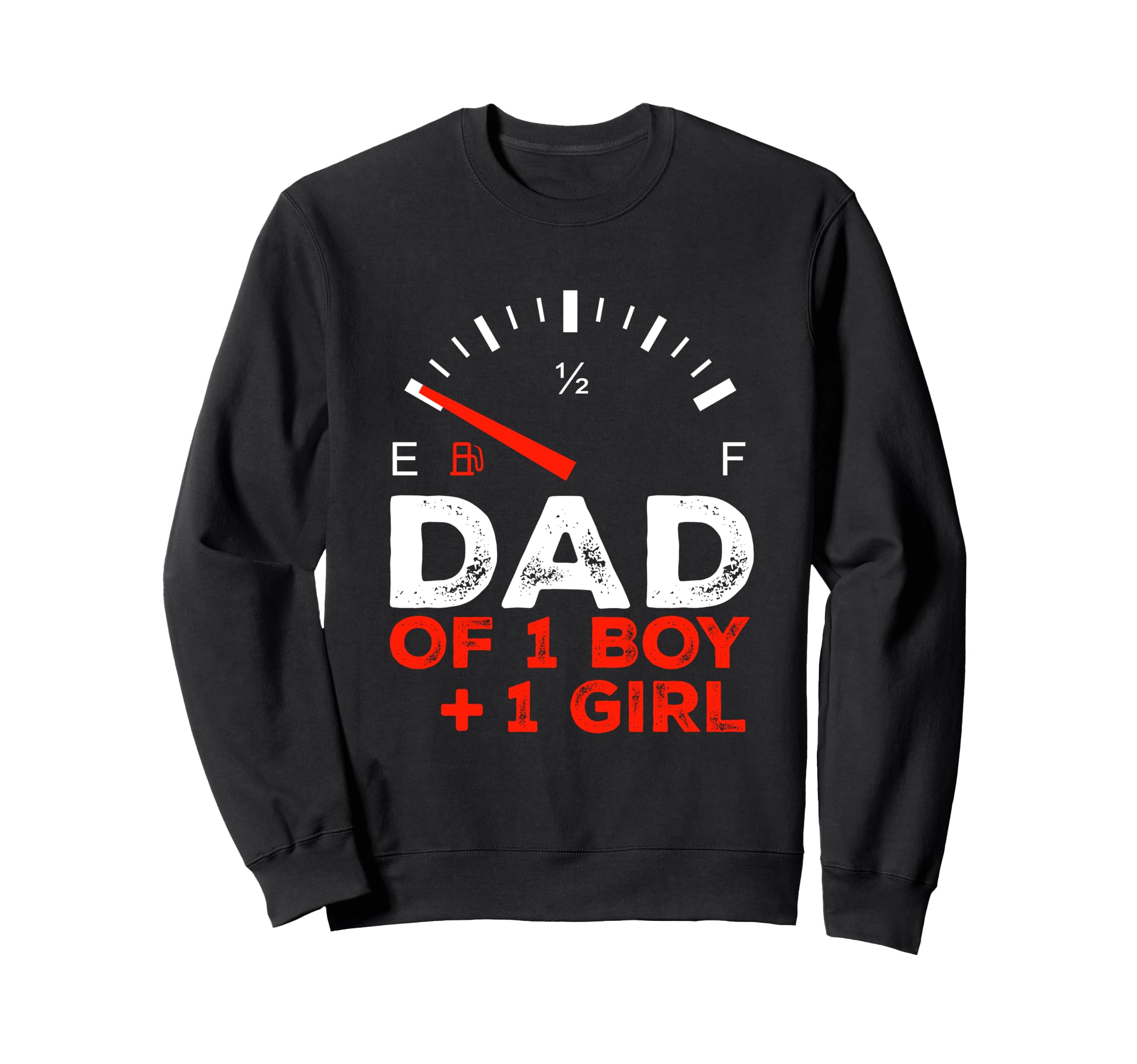 Dad 1 And 1 Fathers Day Sweatshirt - Custom Art Print Unisex - T-Shirt, Sweatshirt, Hoodie