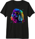 Poodle Pop Art Colorful Design Lovers Premium - Adult & Kids T-Shirts, Sweatshirts & Hoodies apparel design preview 1