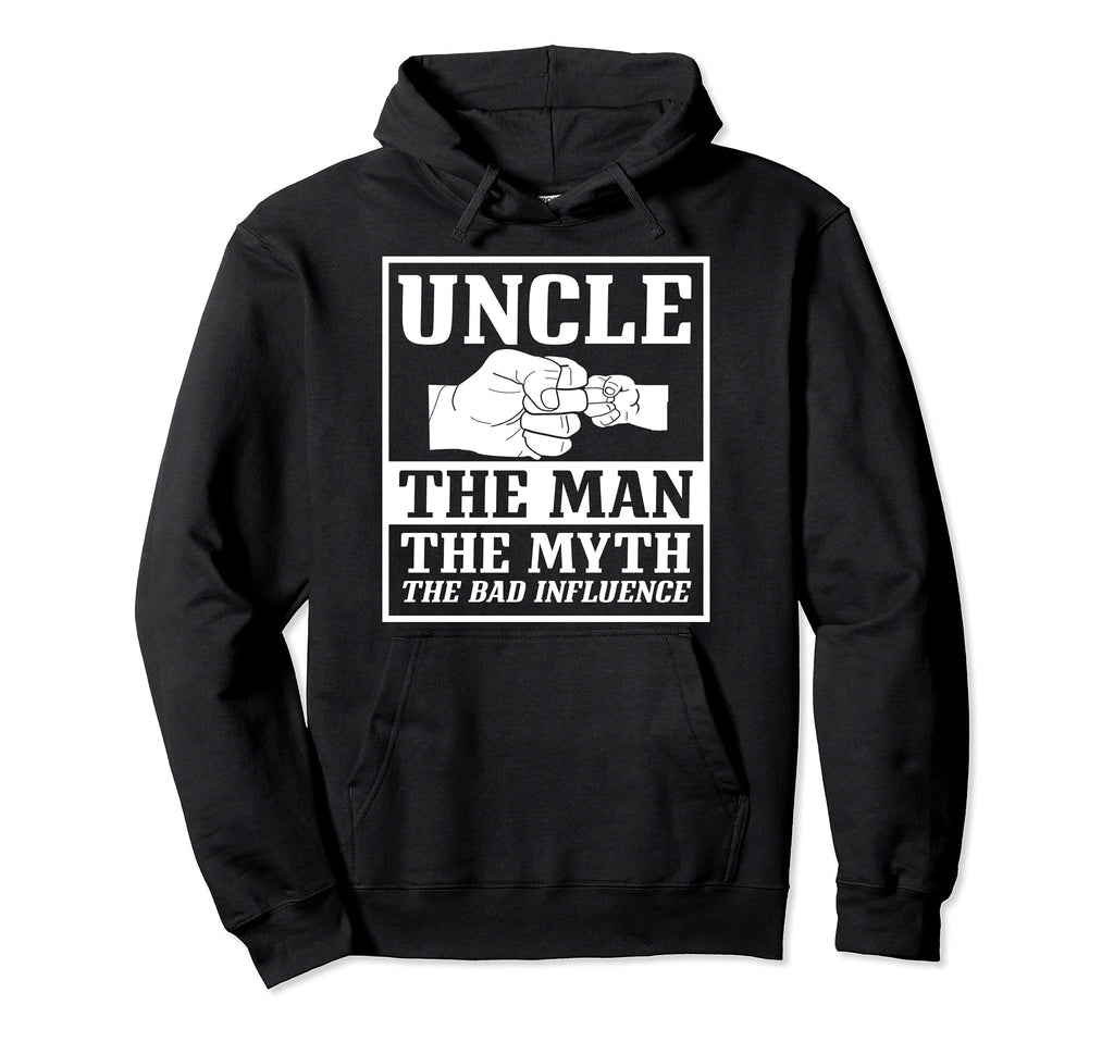 Uncle Myth Bad Influence Hoodie - Aesthetic Graphic Unisex - T-Shirt, Sweatshirt, Hoodie