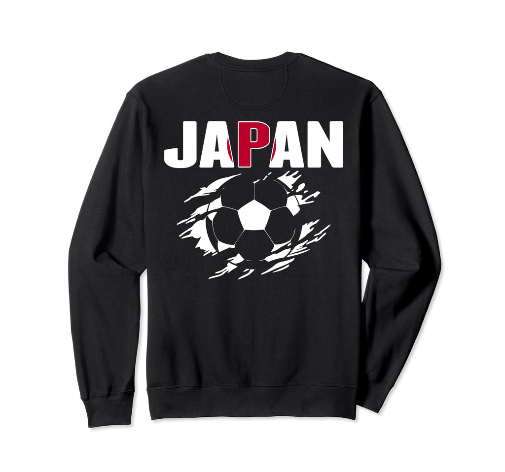 Japan Soccer Fans Jersey Proud Sweatshirt - Minimalist Print Men Women - T-Shirt, Sweatshirt, Hoodie