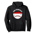 San Francisco Cityscape Baseball Mom Hoodie - Streetwear Style Men Women - T-Shirt, Sweatshirt, Hoodie