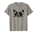 Funny Logo Happy Tricolor Corgi Dog T-Shirt - Fun Novelty Design Unisex - T-Shirt, Sweatshirt, Hoodie