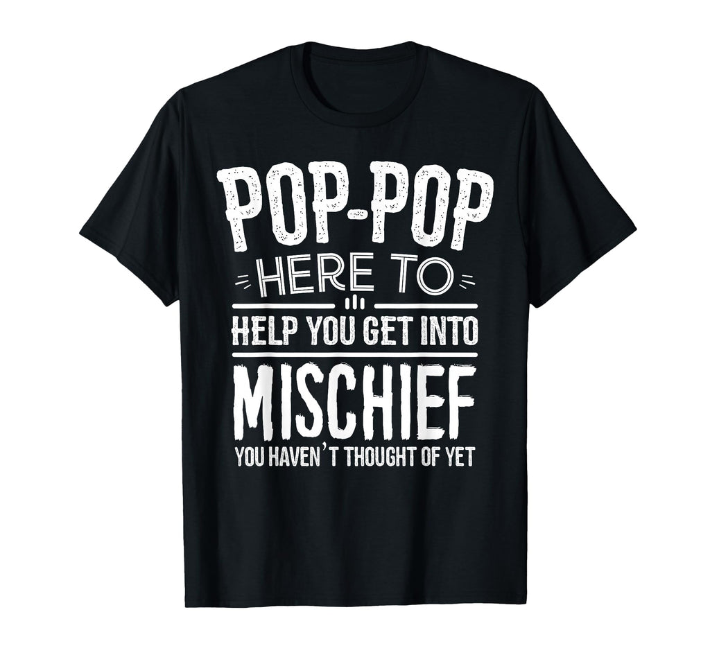 Pop Pop From Grandchildren T-Shirt - Casual Everyday Wear for Adults - T-Shirt, Sweatshirt, Hoodie