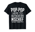 Pop Pop From Grandchildren T-Shirt - Casual Everyday Wear for Adults - T-Shirt, Sweatshirt, Hoodie