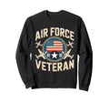Air Force Veteran Us American Flag Sweatshirt - Graphic Print for Adults - T-Shirt, Sweatshirt, Hoodie