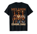 African Melanin Cowgirl Swag Melanin T-Shirt - Custom Art Print Unisex - T-Shirt, Sweatshirt, Hoodie