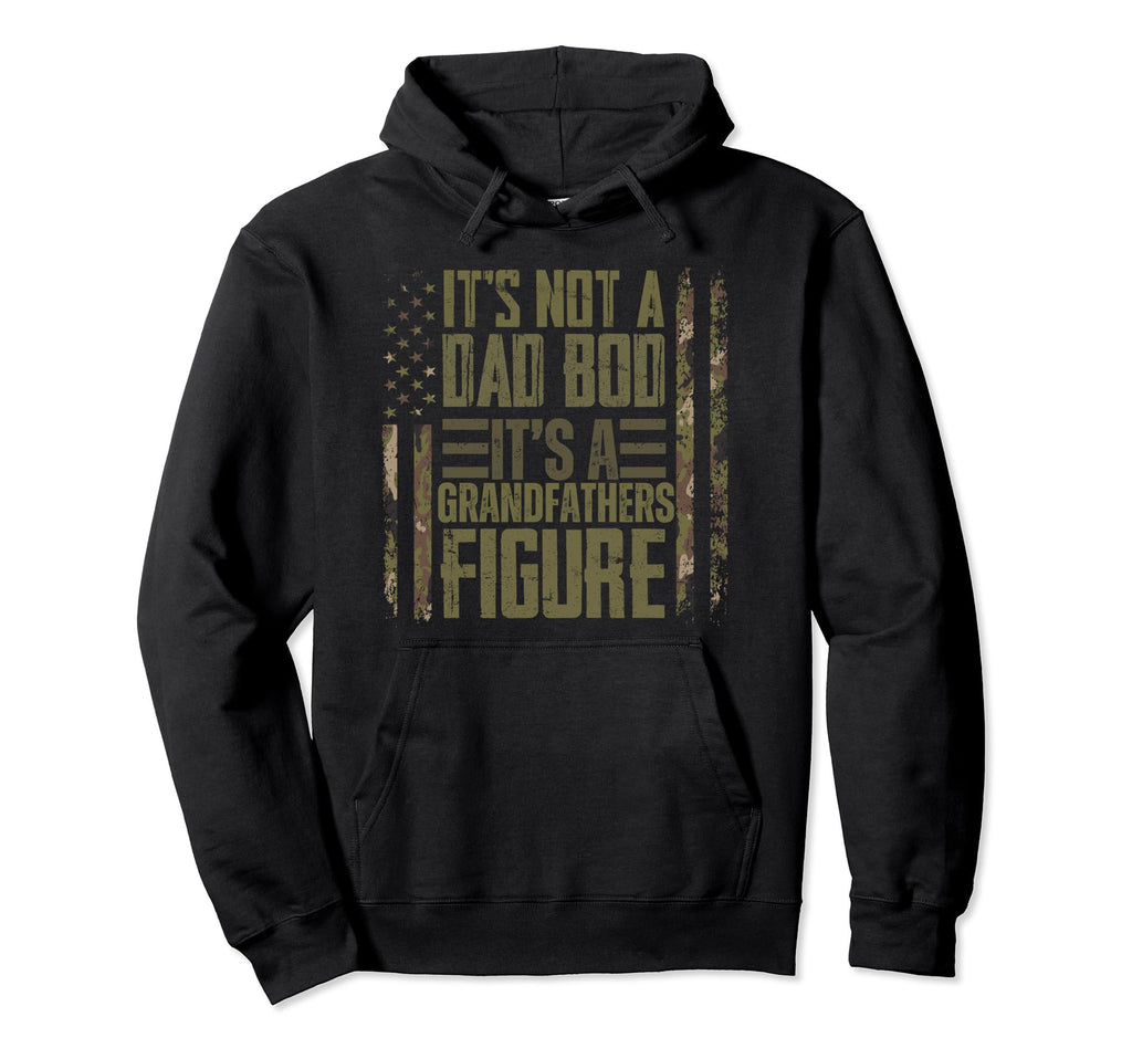 Fathers Day Grandpa Its Not Dad Bod Hoodie - Custom Art Print Unisex - T-Shirt, Sweatshirt, Hoodie