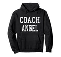 Coach Angel Custom Football Soccer Hoodie - Minimalist Print Unisex - T-Shirt, Sweatshirt, Hoodie