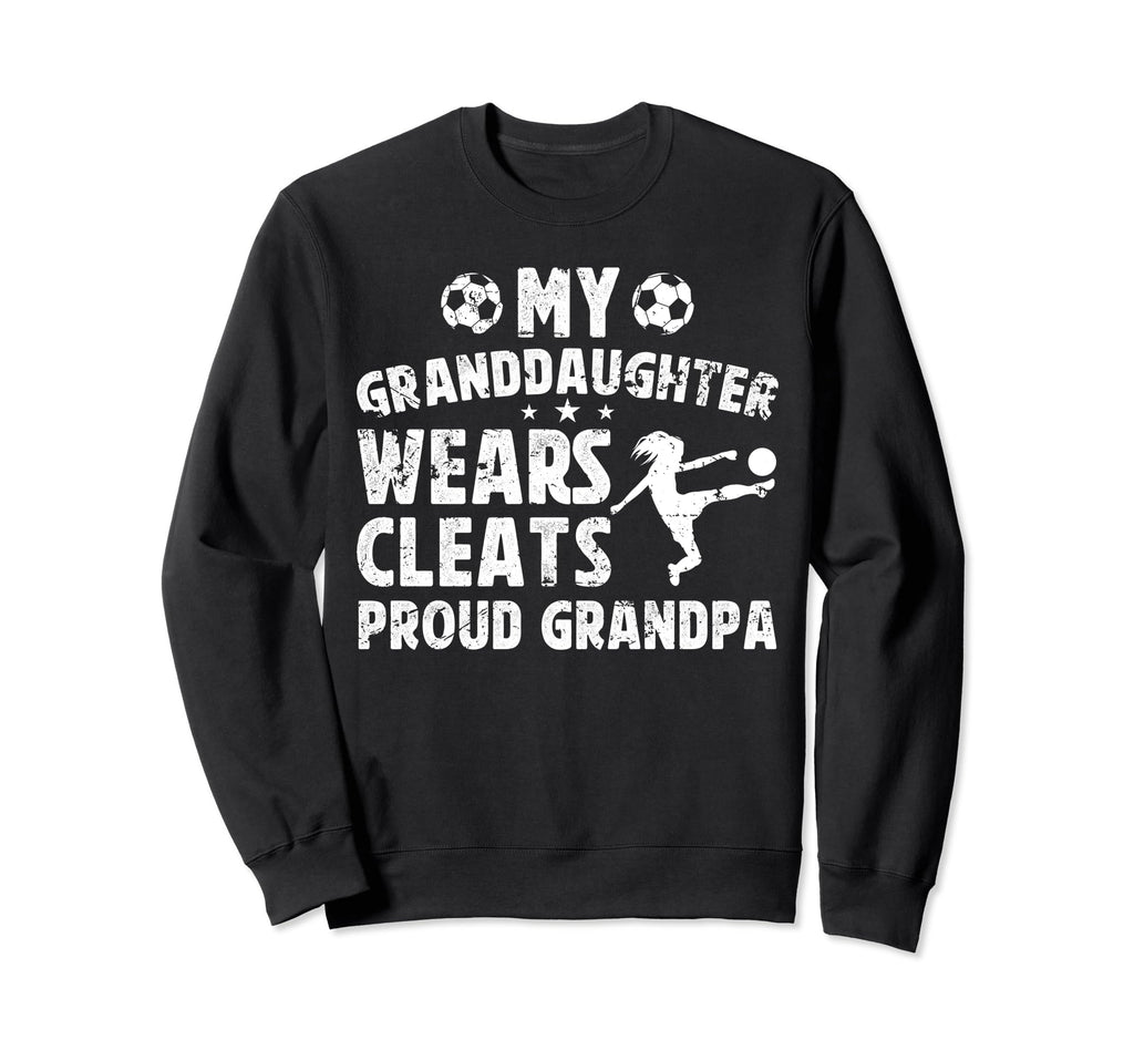 Proud Grandpa Soccer Player Sweatshirt - Novelty Apparel for Adults - T-Shirt, Sweatshirt, Hoodie