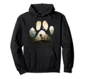 Pekingese Mountain Paw Dog Mom Dad Hoodie - Unique Graphic for Adults - T-Shirt, Sweatshirt, Hoodie