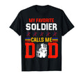 Fathers Day Military Dad 4Th July T-Shirt - Fun Novelty Design for Adults - T-Shirt, Sweatshirt, Hoodie