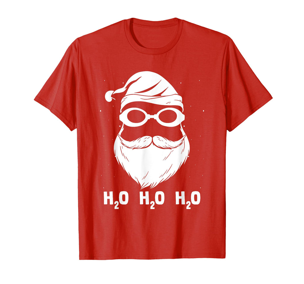 H2O H2O H2O Santa Claus Swimming Santa T-Shirt - Novelty Apparel Men Women - T-Shirt, Sweatshirt, Hoodie