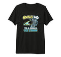 Hockey Dad To Small Ice Storm Rink T-Shirt - Fun Novelty Design Unisex - T-Shirt, Sweatshirt, Hoodie