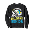 Proud Dad Volleyball Senior 2025 Sweatshirt - Minimalist Print Men Women - T-Shirt, Sweatshirt, Hoodie