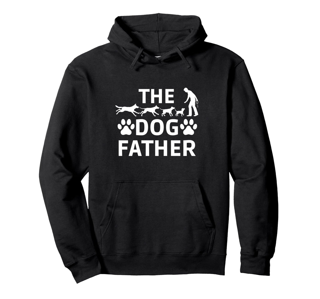 Dogfather Dog Father Dad Hoodie - Custom Art Print Unisex - T-Shirt, Sweatshirt, Hoodie