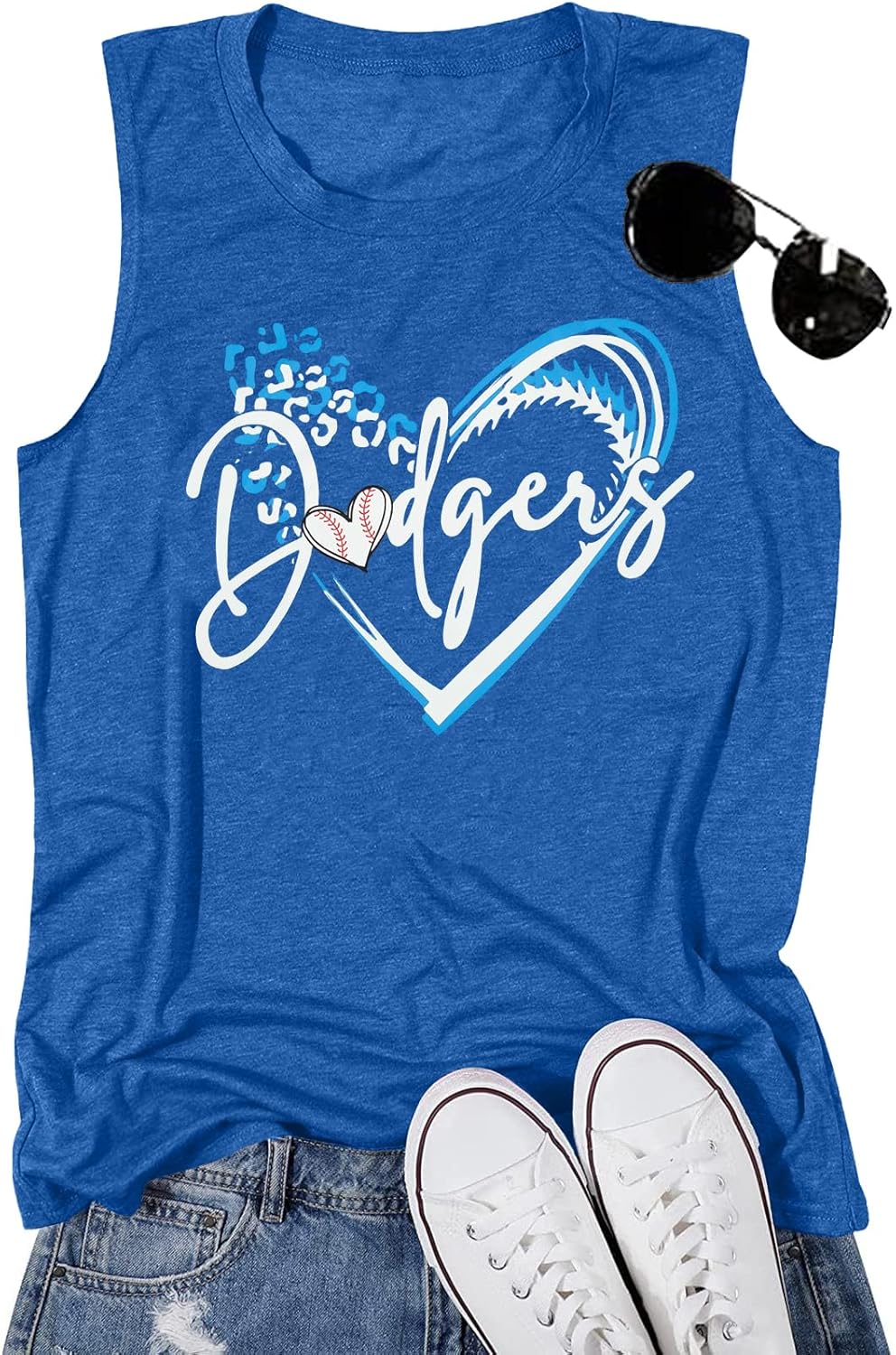 Baseball Tanks Top Women Love Graphic Ballgame - Adult & Kids T-Shirts, Sweatshirts & Hoodies apparel design preview 1