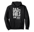 Dad Send Help Hoodie - Novelty Apparel Men Women - T-Shirt, Sweatshirt, Hoodie