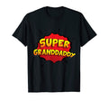 Mens Super Granddaddy Funny Gift T-Shirt - Custom Art Print Men Women - T-Shirt, Sweatshirt, Hoodie