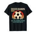 Soccer Grandpa Definition Soccer Player T-Shirt - Streetwear Style Unisex - T-Shirt, Sweatshirt, Hoodie