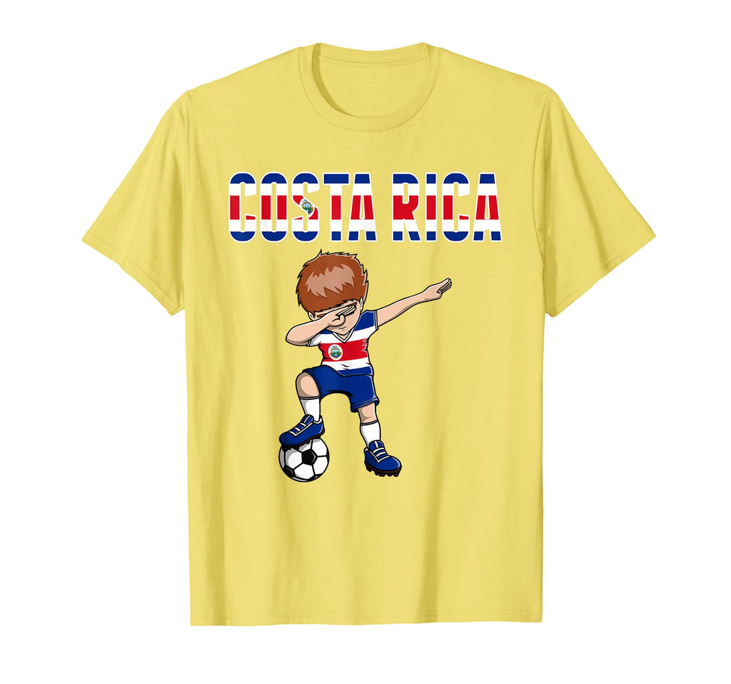 Dabbing Soccer Costa Rica Soccer T-Shirt - Aesthetic Graphic Men Women - T-Shirt, Sweatshirt, Hoodie