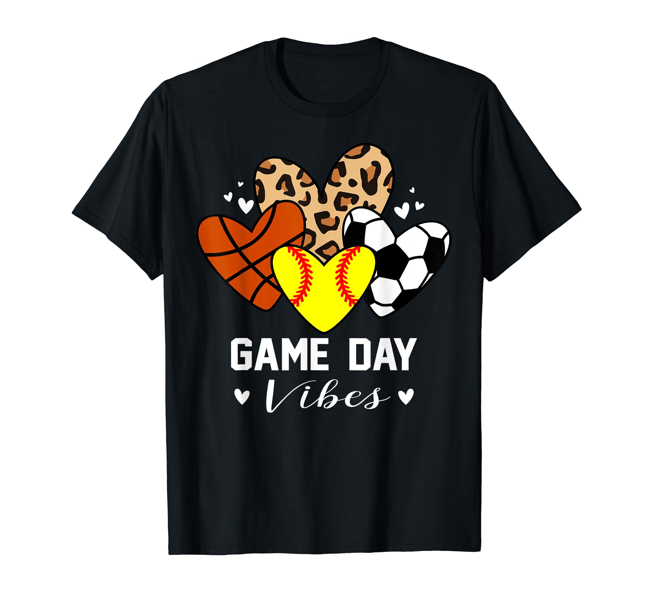Game Day Vibes Funny Softball T-Shirt - Fun Novelty Design Men Women - T-Shirt, Sweatshirt, Hoodie