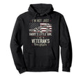 Im Not Just Daddys Little Veterans Hoodie - Minimalist Print Unisex - T-Shirt, Sweatshirt, Hoodie