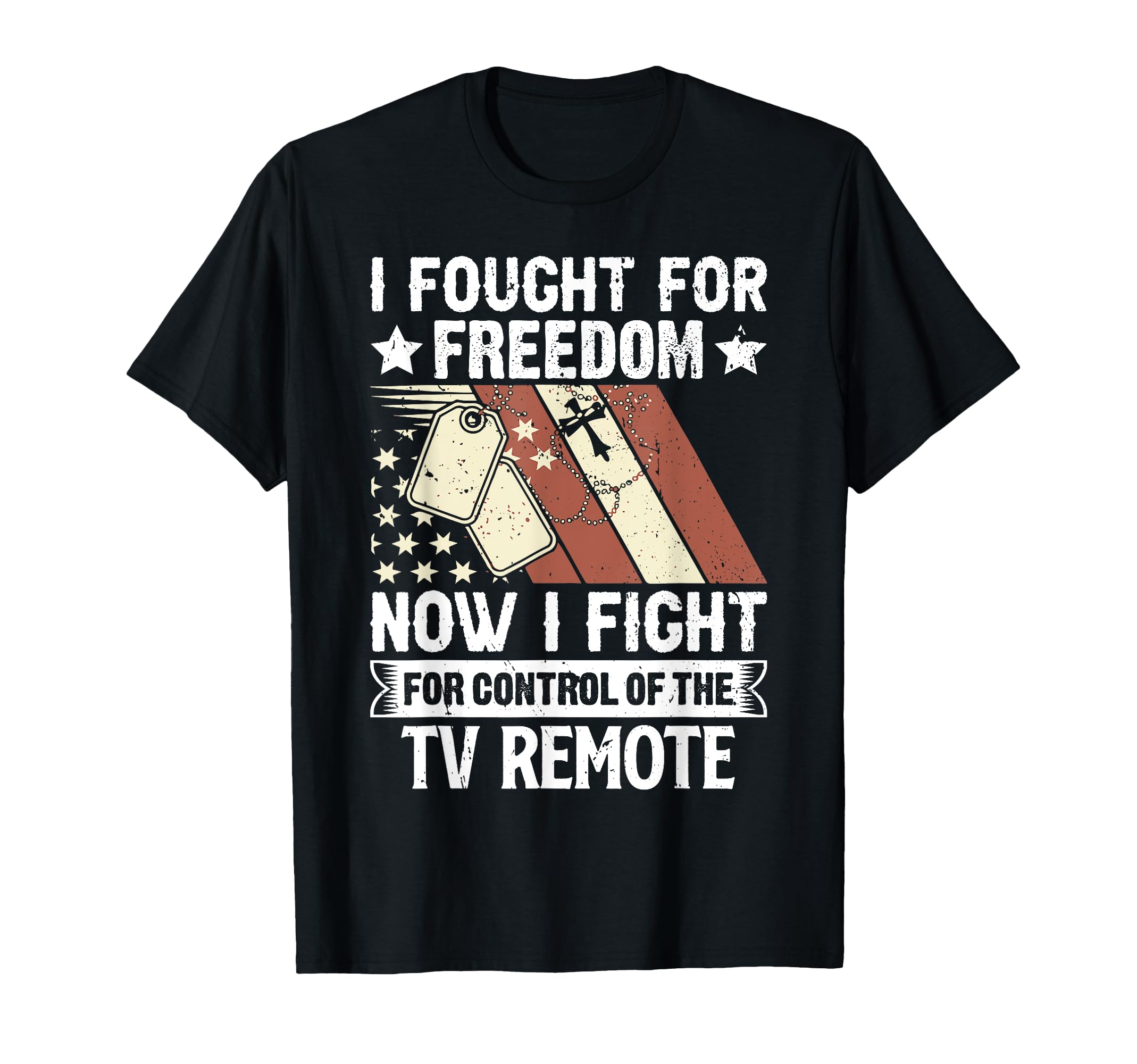 Now I Fight Control Tv Remote T-Shirt - Fun Novelty Design Men Women - T-Shirt, Sweatshirt, Hoodie