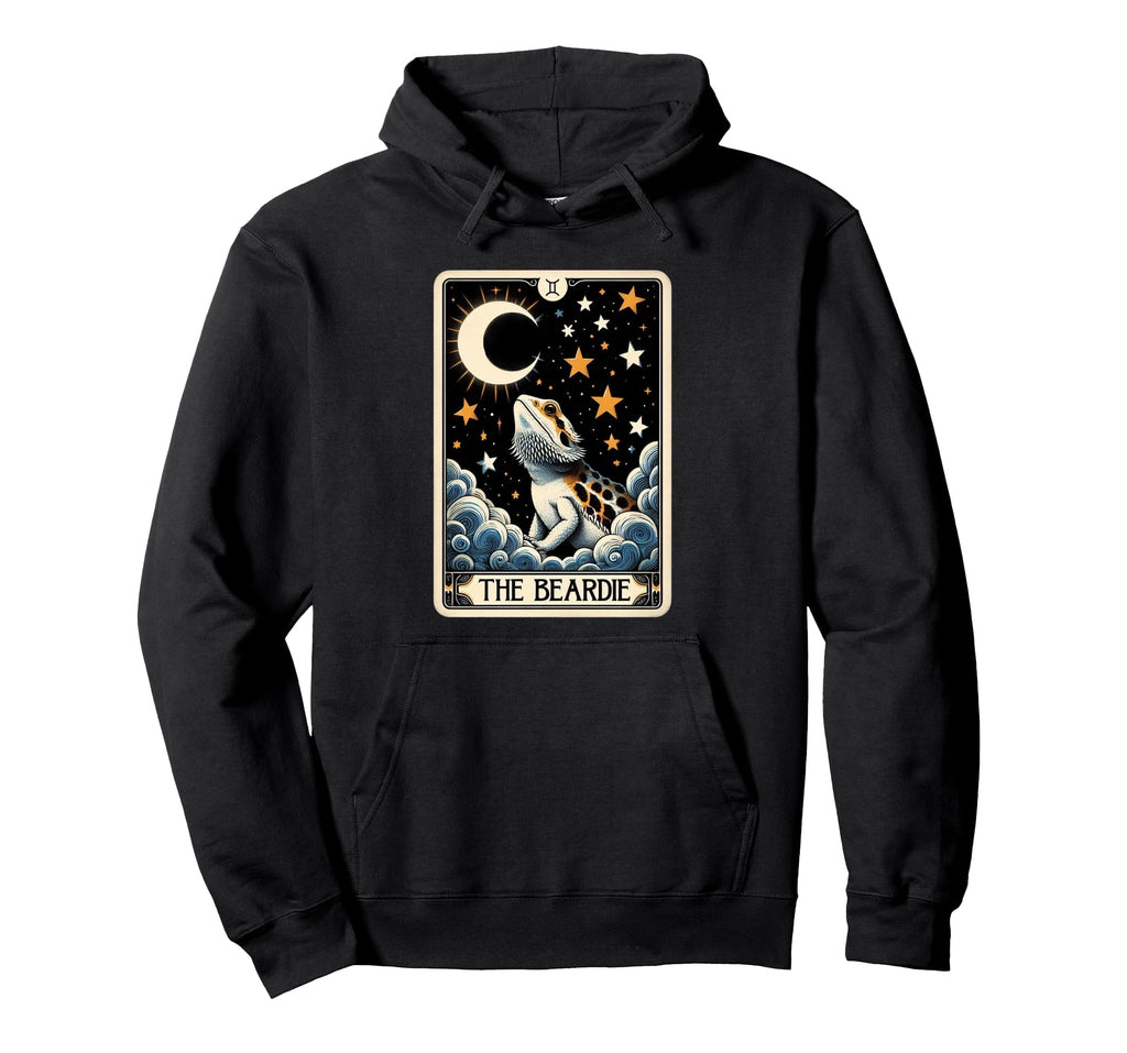 Bearded Dragon Tarot Card Beardie Mom Hoodie - Fun Novelty Design Unisex - T-Shirt, Sweatshirt, Hoodie