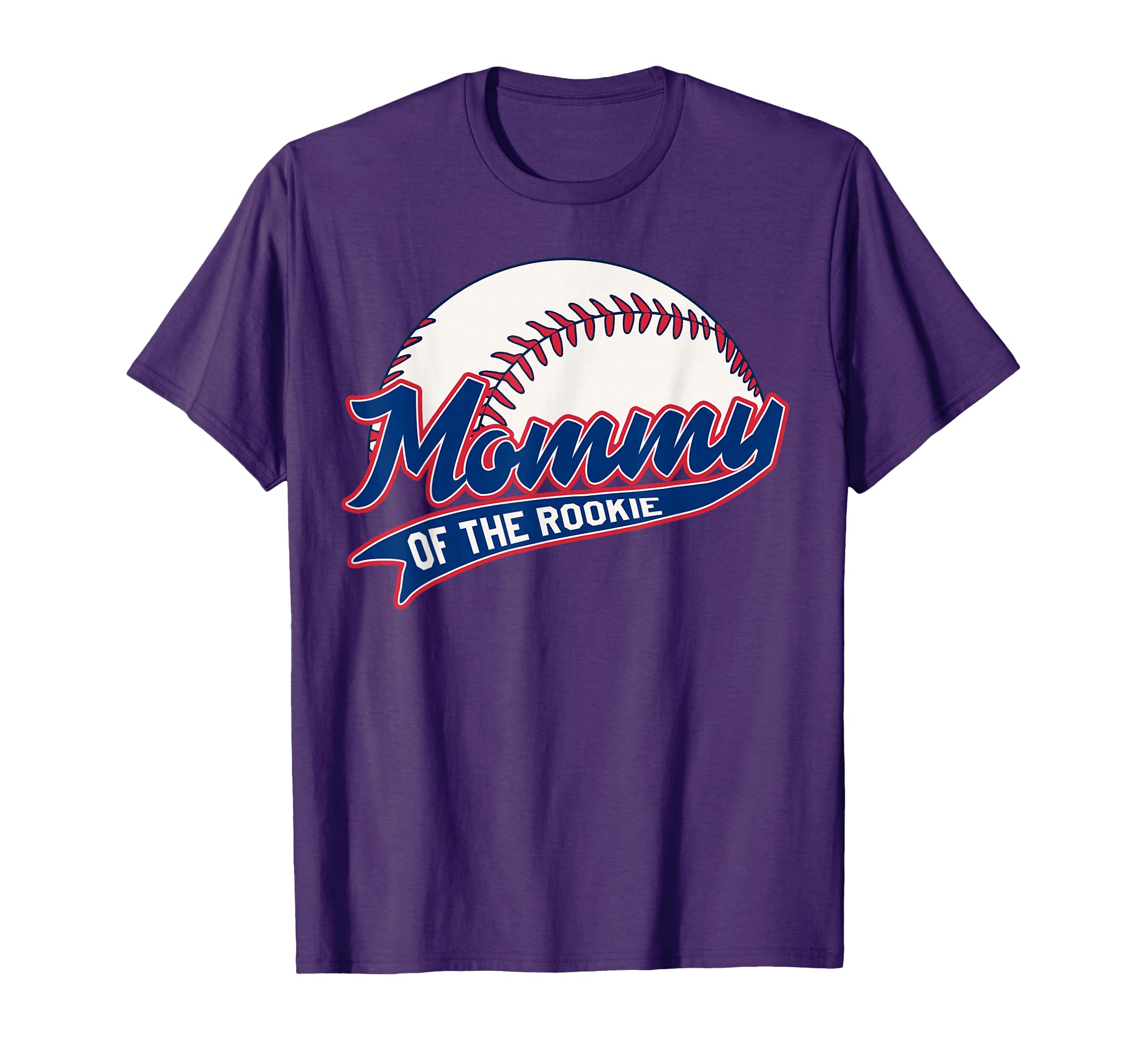 Mommy Rookie Birthday Baseball Theme T-Shirt - Trendy Graphic for Adults - T-Shirt, Sweatshirt, Hoodie