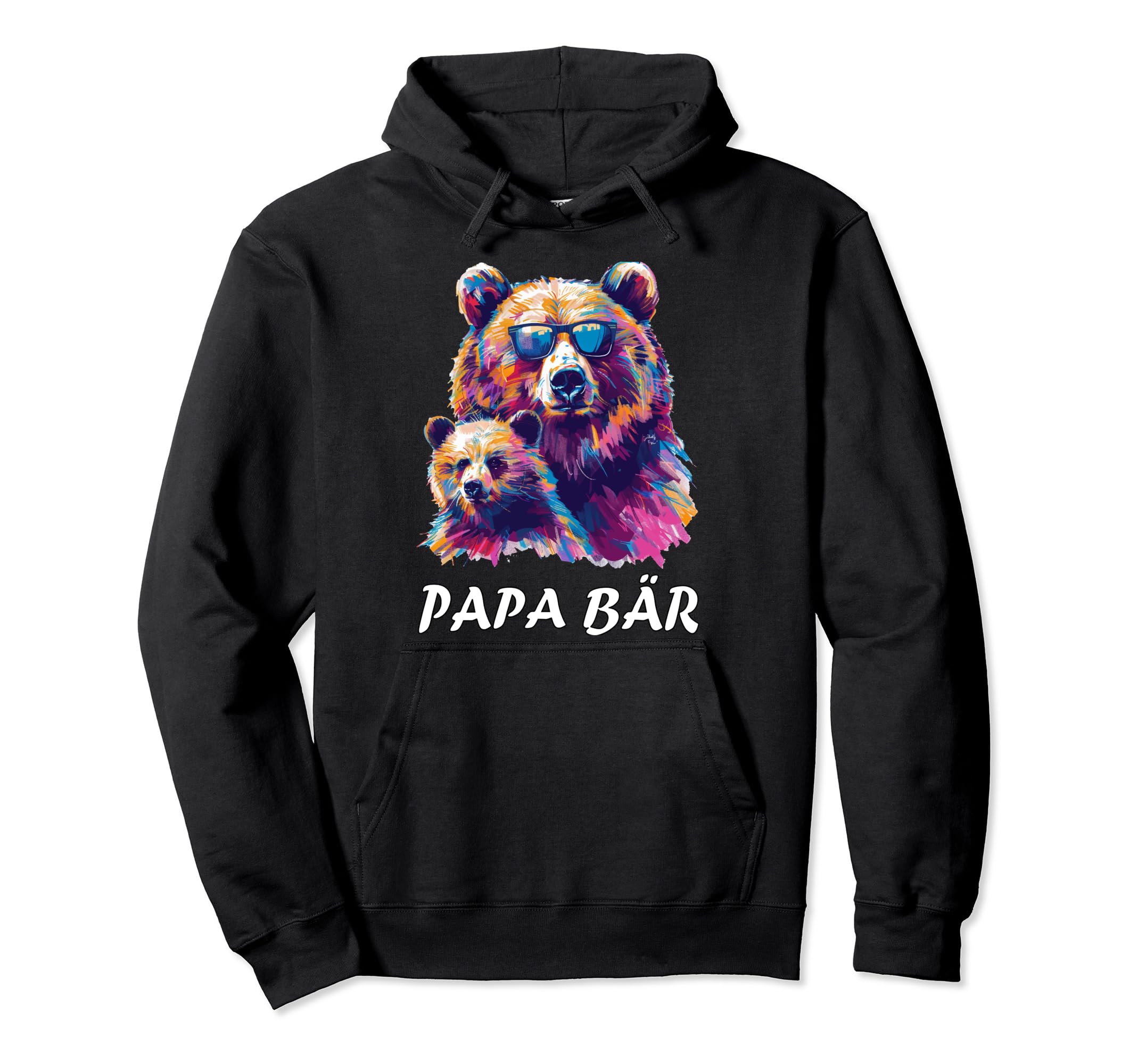 Dad Bear Gift Fathers Day Birthday Best Hoodie - Unique Graphic Men Women - T-Shirt, Sweatshirt, Hoodie