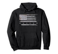 American Flag Soccer Soccer Hoodie - Casual Everyday Wear for Adults - T-Shirt, Sweatshirt, Hoodie