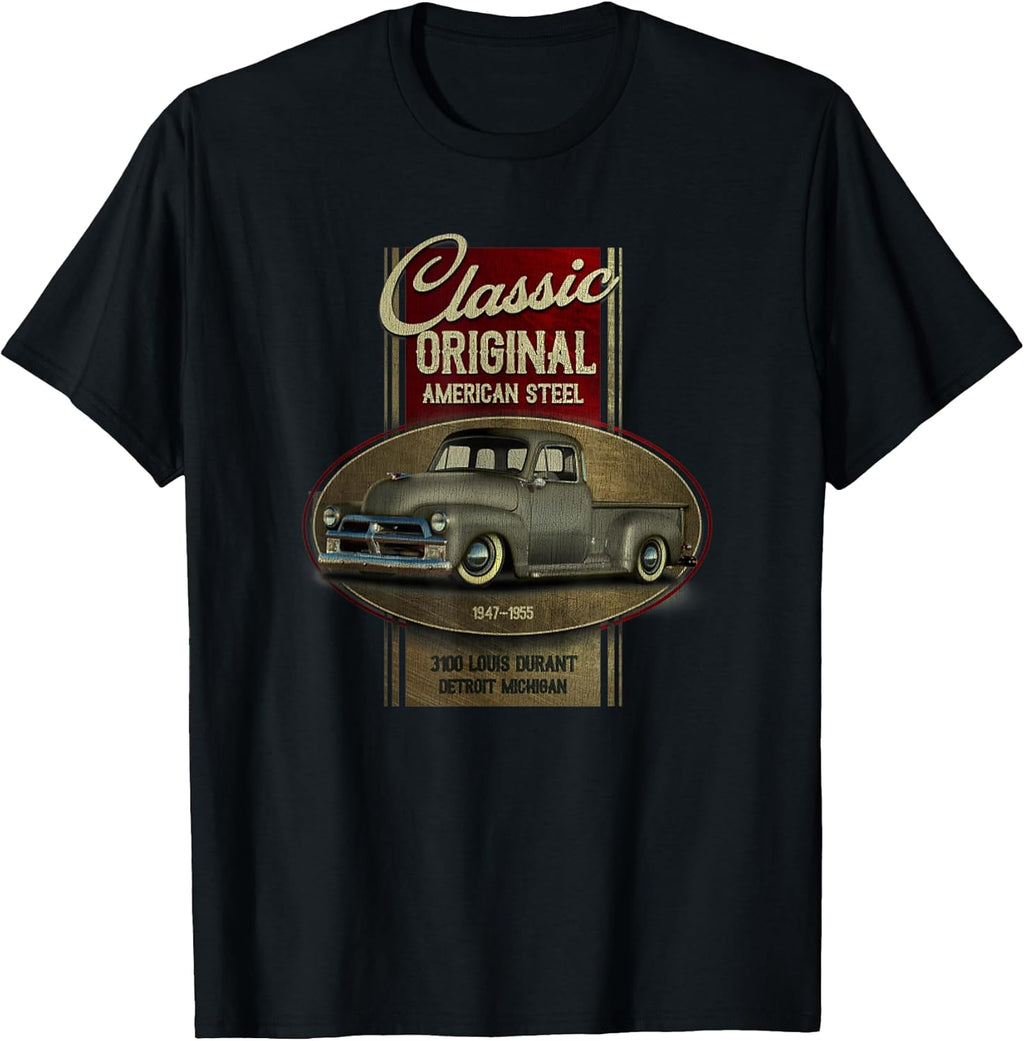 Vintage Classic Original American Old Pickup Truck - Adult & Kids T-Shirts, Sweatshirts & Hoodies apparel design preview 1