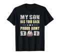 My Son Has Your Back Proud Army Dad T-Shirt - Trendy Graphic for Adults - T-Shirt, Sweatshirt, Hoodie