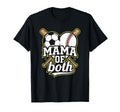 Mama Both Sports Mother Game Day T-Shirt - Graphic Print Unisex - T-Shirt, Sweatshirt, Hoodie