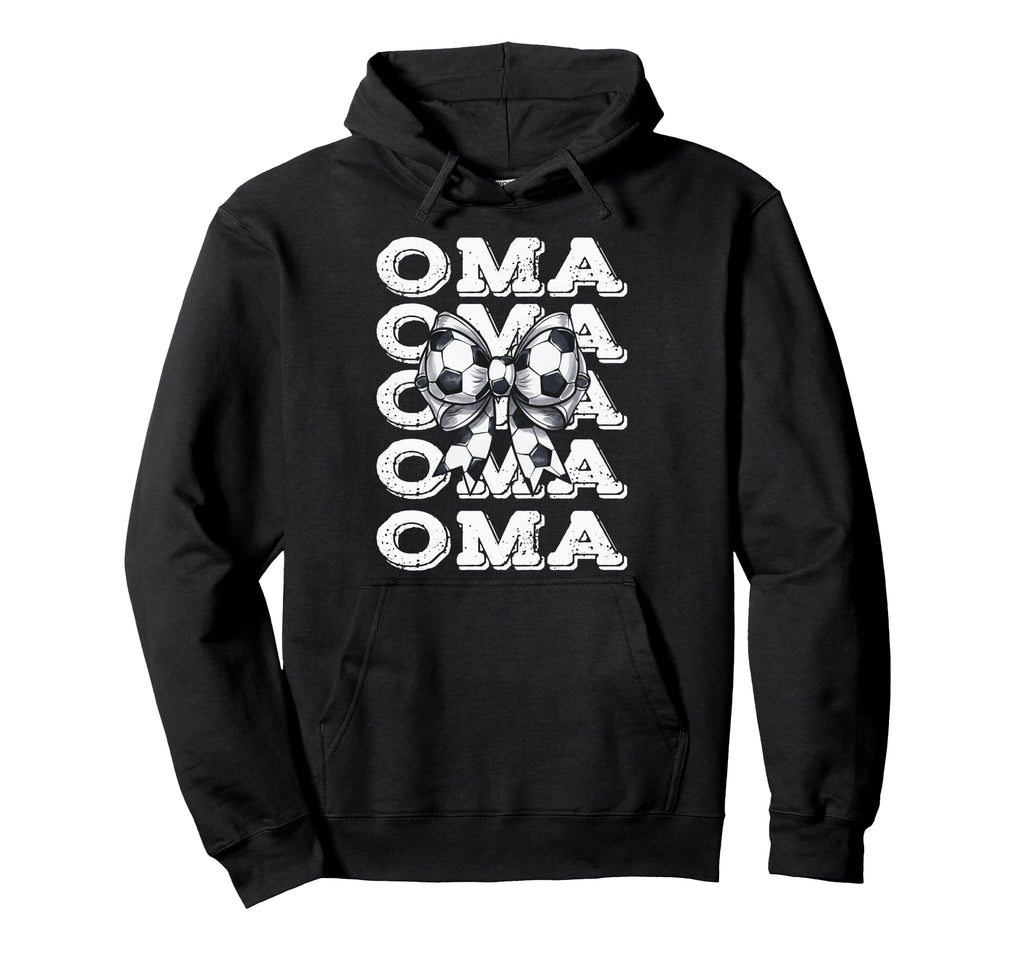 Coquette Soccer Oma Matching Family Hoodie - Aesthetic Graphic for Adults - T-Shirt, Sweatshirt, Hoodie