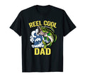 Reel Dad Fishing Fathers Day Dad Daddy T-Shirt - Unique Graphic for Adults - T-Shirt, Sweatshirt, Hoodie