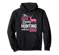 This Loves Hunting Her Dad Hoodie - Aesthetic Graphic Men Women - T-Shirt, Sweatshirt, Hoodie
