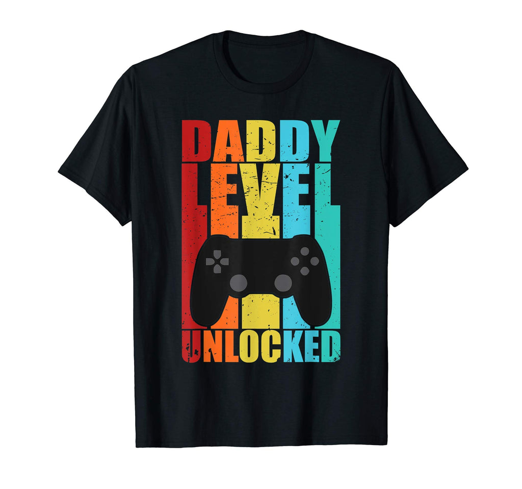 Daddy Level Unlocked Pregnancy T-Shirt - Trendy Graphic Unisex - T-Shirt, Sweatshirt, Hoodie