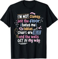 Sarcastic Saying Im Not Clumsy Men Women Boys Girls - Adult & Kids T-Shirts, Sweatshirts & Hoodies apparel design preview 1