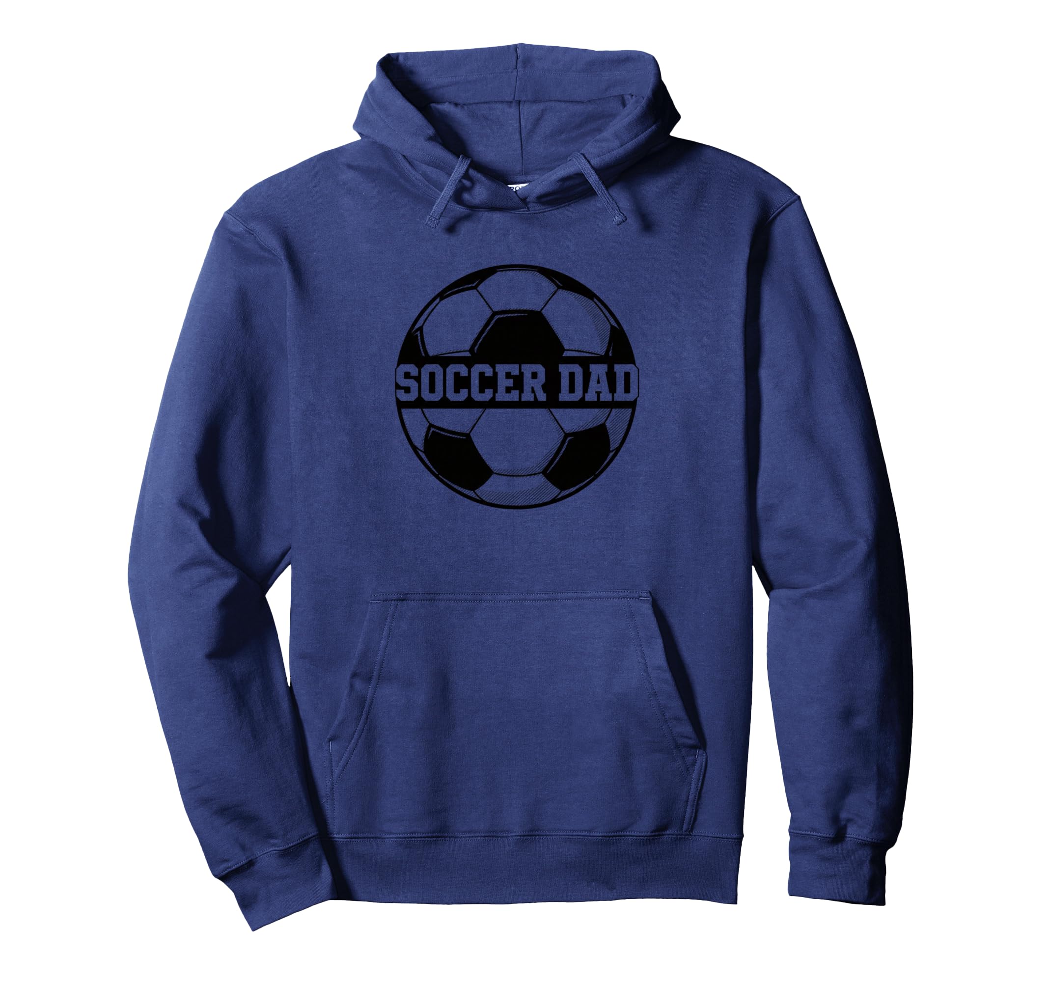 Soccer Dad Soccer Ball Soccer Dad Sideline Hoodie - Unique Graphic Unisex - T-Shirt, Sweatshirt, Hoodie